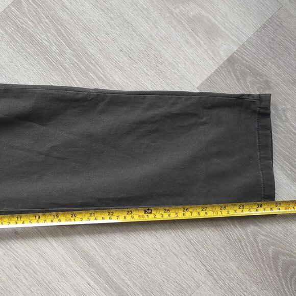 Mott & Bow Pants Mens 30x31 The Twill Chino Charles Flat Front Gray - READ - Picture 14 of 16